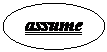 Овал: assume